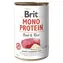 Brit Mono Protein Beef & Brown Rice 400 g / Dose für Hunde / 100 % reines Rinderprotein mit Reis