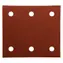 Makita P-33118 / Schleifpapier für Holz & Metall & Stein / Klettverschluss / Körnung 100 / Maße 114x102 mm / perforiert / 10 Stk