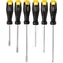 Deli Tools EDL620006 Schraubendrehersatz mit Magnet / 3x Schlitz / 3x Kreuz