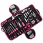 SIXTOL HOME PINK 120 BAG / Werkzeugset / Kohlenstoffstahl / 120-tlg