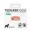 TICKLESS Mini-Hund Orange / Wiederaufladbarer Ultraschall-Zecken- und Flohvertreiber 