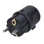 Solight Nassstecker schwarz / abgewinkelt / IP44