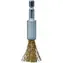 Makita D-73704 Stahldrahtbürste 12 mm (messingbeschichtet) / 1/4 Zoll Sechskant