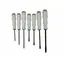 GEKO Schlagschrauber-Set 7-tlg. / 4X flach und 3x Kreuz / CrV 