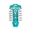 TOTAL-TOOLS Industrial -Steckschlüsselkopf 1/4" Satz  12 Stück