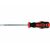 Extol- Premium Schraubendreher flach (-) 3x75mm / CrV 