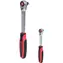KS Tools SlimPOWER Kniehebel-Ratschensatz 1/4" und 1/2"
