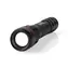 Nedis LED-Taschenlampe / Batteriebetrieben / 3,7 V DC / 10 W / N/A / Batterien enthalten / Wiederaufladbar / 1000 lm 