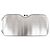 SIXTOL CAR SUNSHADE 5 / Sonnenschutz für die Frontscheibe des Autos / 130 x 60 cm 