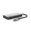 Belkin USB-C 4-in-1 Multiport-Adapter, grau / USB-C / 2x USB-A / HDMI / PD 100W