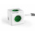 PowerCube Extended USB grün / Verlängerungskabel 230V / 1,5m / 4 Steckdosen / 2x USB- Port