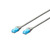 Digitus Ecoline Cable grau 0,25m / UTP / CAT 5e / AWG 26:7 
