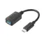 Trust USB-C-zu-USB3.0-Konverter schwarz