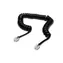 Digitus RJ10-Kabel für Telefonhörer, verdrillt, schwarz, Länge 2 Meter