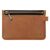 FIXED Coins Ledergeldbörse aus echtem Rindsleder braun