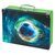 BAAGL Klappbarer Schulkoffer Fußball mit Hardware / 32,5 x 10,5 x 26 cm