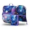 BAAGL SET 3 Ergo Axolotl: Aktentasche, Federmäppchen, Tasche