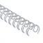 COPIERLAND Drahtrücken 2:1 - 11mm - silber - 100 Stück