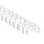COPIERLAND Drahtrücken 1/2" / 3:1 / 12 mm - weiß - 100 Stück