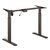 Brateck S03-22DE schwarz / Höhenverstellbarer Tischfuß / elektrisch höhenverstellbar / 71-119cm / Tragkraft 80kg