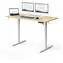 Ausgepackt - SENSE7 NOJO LIGHT Schreibtisch, Kiefernholz / elektrisch höhenverstellbar / 120 x 60 cm / Tragkraft 70 kg / ausgepackt