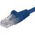 PremiumCord UTP CAT6 2m / Patchkabel / RJ45-RJ45 / blau