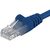 PremiumCord UTP CAT5E 1m blau / Patchkabel / RJ45-RJ45