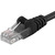 PremiumCord UTP CAT5E 1m schwarz / Patchkabel / RJ45-RJ45