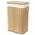 Compactor Bamboo - rechteckig, natur / Bambus-Wäschekorb mit Deckel / 40 x 30 x H60 cm