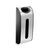 Simplehuman Spender für Einkaufstüten schwarz-silber / an der Wand angebracht / Edelstahl