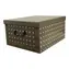 Compactor Rivoli 50 braun / Faltbox - Karton / 50 x 40 x H.25 cm