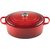 Le Creuset Signature Ovaler Topf mit Deckel 33 cm rot