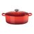 Le Creuset Signature Ovaler Topf mit Deckel 27 cm rot