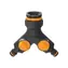 Fiskars 1027061 Comfort Doppelhahnanschluss für alle Größen