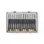 Nedis Schraubendrehersatz 15-teilig / 3x PH / 4X Schlitz / 4X Sechskant / 4X Tx