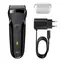 Braun Series 3 300s schwarz / Planchet-Rasierer / waschbar / LED-Batterieanzeige