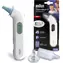 Braun IRT 3030 ThermoScan 3 / digitales Infrarot-Thermometer / Messung im Ohr / 34 - 42,2°C / 2xAA / weiß