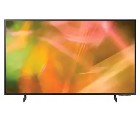 65" Samsung 65AU8000, schwarz / Hotelfernseher / 4K UHD / LED / HDR10+ / SMART TV / DVB-T2, C und S2 / HDMI 2.1 / WLAN / LAN