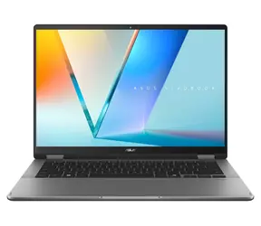 Asus Vivobook 14 Flip TP3407SA grau / Convertible-Notebook / 14" WUXGA OLED-Display / Intel Core Ultra 5 226V / 16 GB