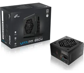 Fortron FSP VITA PM weiß / Netzteil / 850 W / ATX 3.1 / 80PLUS Platinum / 120-mm-Lüfter / modular