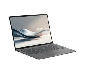 Asus Zenbook A14 OLED grau / Notebook / 14" WUXGA OLED / Qualcomm Snapdragon X2 Elite / 16 GB RAM / 512 GB SSD / Adreno / W11H