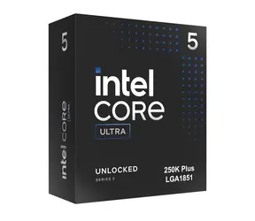 Intel Core Ultra 5 250K PLUS / Prozessor / 4,2 GHz / TB 5,3 GHz / 18 Kerne, 18 Threads / L3-Speicher 30 MB / Intel Grafik / Arrow Lake / 159 W