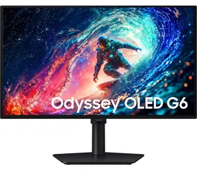 27" Samsung Odyssey OLED G6 G61SH Schwarz / Monitor / OLED / QHD 2560x1440 / 240Hz / 0,03ms / DisplayPort 1.4 + HDMI 2.1