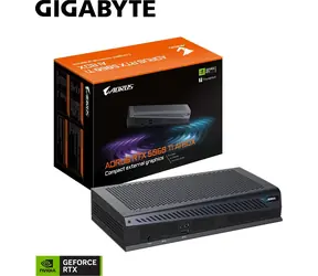 GIGABYTE AORUS RTX 5060 Ti AI Box / Externe GPU / 2572 MHz / 16 GB GDDR7 / Thunderbolt 5 / 1x HDMI + 3x DP