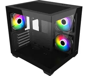 Fortron FSP S140-BA schwarz / Gehäuse / SFF & Desktop / Micro-ATX / Mini-ITX / ARGB