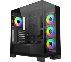 Fortron FSP M540-BA schwarz / Midi-Tower-Gehäuse / ATX / 4× ARGB 120 mm / GPU 420 mm / ohne Netzteil