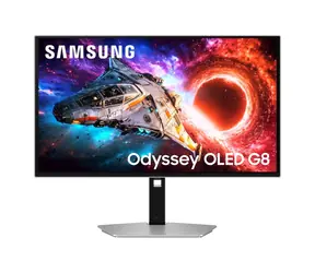 27" Samsung Odyssey G8 LS27HG800SUXEN silber / OLED / 3840x2160 / 16:9 / 240Hz / 0,03ms / 1.500.000:1 / 1000 cd-m