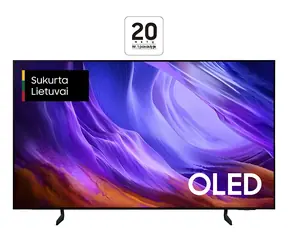 65" Samsung QE65S85H Schwarz / Fernseher / 4K OLED / 120 Hz / HDR10+ / Wi-Fi 6E / Bluetooth 5.3 / HDMI / LAN / 20-W-Lautsprecher