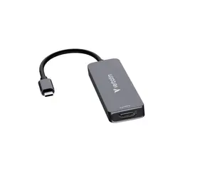 Verbatim USB-C Essentials Multiport-Hub, 4 Port , grau / USB-Hub / HDMI 4K 30Hz / USB-A 3.2 Gen 1 / USB-A 2.0 / PD 100W