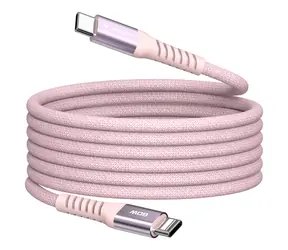 Verbatim 31853 Magnetisches 60W USB-C-Kabel 1,2 m Pink / USB-C(M) / USB-C(M) / PD 3.0 & QC 3.0